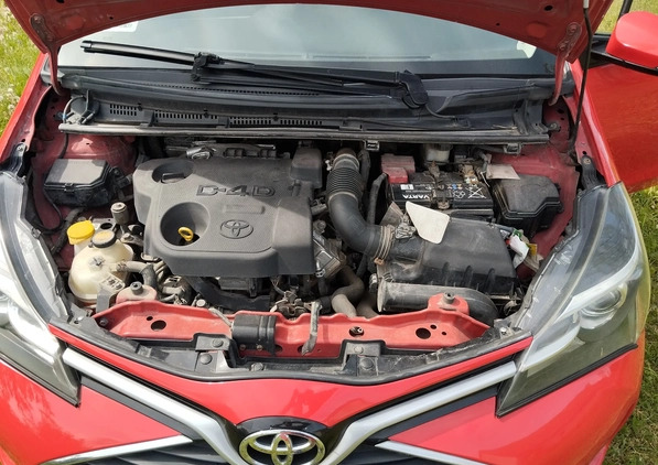 Toyota Yaris cena 34000 przebieg: 215000, rok produkcji 2015 z Byczyna małe 79